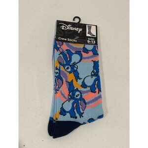 Stitch Socks Crazy Fun Graphic Novelty Dad Gift Silly Odd Cool Funny Mens Crew